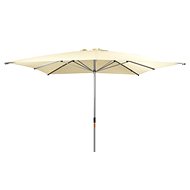 DOPPLER Garden Parasol Alu Expert Telescope 3,5 × 3,5m, 820, Natural - Sun Umbrella