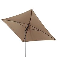 DOPPLER Garden Parasol Sunline Waterproof 230 × 190cm, 846, Greige - Sun Umbrella