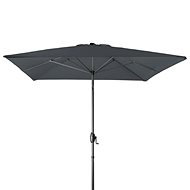 DERBY Garden Parasol Basic Lift NEO 2,5 × 2m, 840, Anthracite - Sun Umbrella