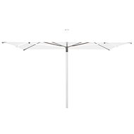 DOPPLER TELESTAR 4 × 4m Garden Parasol, 808, White - Sun Umbrella