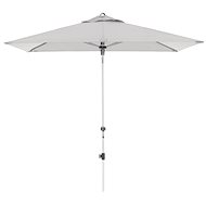 DOPPLER Garden Parasol EXPERT 220 × 140cm, 827, Light Grey - Sun Umbrella
