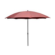 DOPPLER Garden Parasol NASSAU 200cm, Terracotta - Sun Umbrella