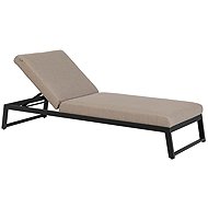 DOPPLER Garden deckchair Melia Lika-Tex mocca - Garden Lounger