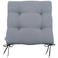 DOPPLER Chair seat cushion square LIFE, grey - Chair Cushion