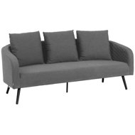 DOPPLER Garden sofa Melia Lika-Tex® grey - Garden Sofa
