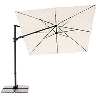 DERBY Garden parasol DX, natural 280 × 280cm - Sun Umbrella