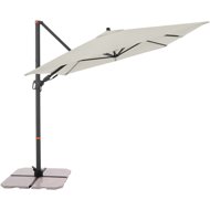 DOPPLER Garden Parasol myZone 320 × 240cm, Natural - Sun Umbrella