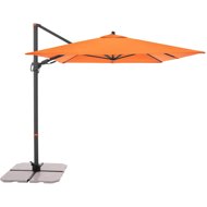 DOPPLER Garden Parasol myZone 320 × 240cm, Orange - Sun Umbrella