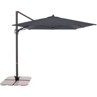 DOPPLER Garden pParasol myZone 320 × 240cm, Anthracite - Sun Umbrella