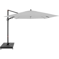 DOPPLER Garden Parasol myZone 280 × 280cm, Grey - Sun Umbrella