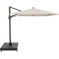 DOPPLER Garden Parasol myZone 210 × 210cm, Natural - Sun Umbrella