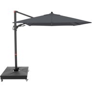 DOPPLER Garden Parasol myZone 210 × 210cm, Anthracite - Sun Umbrella