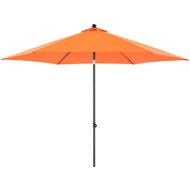 DOPPLER Garden Parasol myZone Push Up 300cm, Orange - Sun Umbrella
