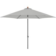 DOPPLER Garden Parasol myZone Push Up 300cm, Grey - Sun Umbrella