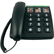 Doro PhoneEasy fekete 331ph - Asztali telefon
