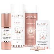 CURAPIL Gift Pack (60 Tablets, Shampoo, Conditioner, Regenerating Serum) - Dietary Supplement