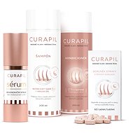 CURAPIL Gift Pack (60 Tablets, Shampoo, Conditioner, Regenerating Serum) - Dietary Supplement