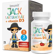 Imunit Lactobacilli JACK LACTOBACILIA + vitamin D3 72 tablets - Lactobacilli