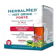 HERBALMED HotDrink Forte Dr. Weiss with caffeine 12 sachets - Dietary Supplement