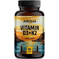 Aroha Vitamin D3 + K2, 90 capsules - Vitamins
