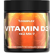 Complex Vitamin D3 + K2 MK-7, 90 capsules - Vitamins