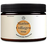 We eat healthy Hydrolysed fish collagen with hyaluronic acid and vitamins C and E, orange 213 g - Dietary Supplement