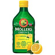 Möller's Fish oil with lemon flavour 250 ml - Omega 3