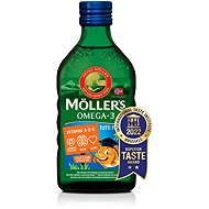 Möller's Fish oil with tutti-frutti flavour 250 ml - Omega 3