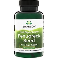 Swanson Fenugreek Seed 610mg 90 Capsules - Dietary Supplement