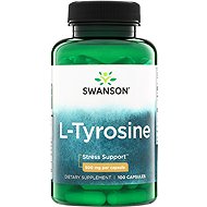 Swanson L-Tyrosine 500mg 100 Capsules - Dietary Supplement