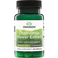 Swanson Chamomile Extract 500mg 60 Capsules - Dietary Supplement