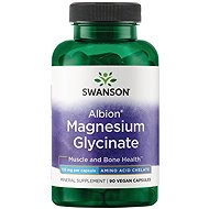 Swanson Albion Magnesium Glycinate 133mg 90 Capsules - Magnesium