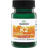 Swanson Vitamin K2 - Natural 50 mcg 30 Softgels - Vitamin K2