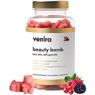 VENIRA Beauty bomb hair, skin, nails gummies, berries 60 pcs - Dietary Supplement