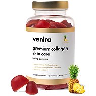 VENIRA Premium collagen skin care lifting gummies, pineapple 42 ks         - Dietary Supplement
