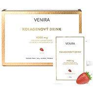 VENIRA Kolagenový drink pro vlasy, nehty, pleť mořský kolagen, jahoda 30 × 6,3 g 189 g - Kolagén