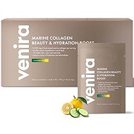 VENIRA Beauty hydratační kolagenový drink mořský kolagen, okurka a yuzu 30 × 6,5 g 195 g - Kolagén