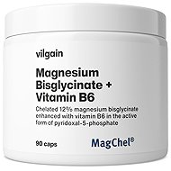 Vilgain Hořčík bisglycinát + Vitamin B6 90 kapslí - Magnesium