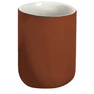 Douceur d'intérieur Mambo, 8 × 10 cm, orange - Toothbrush Holder Cup