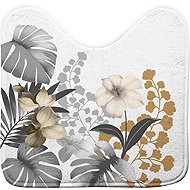 Douceur d'intérieur Bathroom mat with floral pattern KELLY 45 × 45 cm - Bath Mat