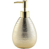 Douceur d'intérieur Dispenser with gold pump Tresor 9 × 17 cm - Soap Dispenser