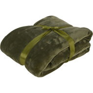 Home Styling Collection Plush blanket 130 × 160 cm green - Blanket