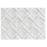 DOUCEUR D'INTÉRIEUR Ikatis bath mat, cotton, white, 50×80cm - Bath Mat