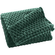 Douceur d'intérieur Flannel bedspread 125 × 150 cm Frosty, Spring freshness - Bed Cover