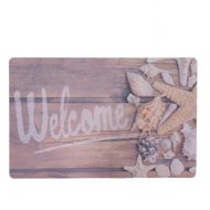 Home Styling Collection Welcome doormat, 58 × 38 cm, shell - Doormat