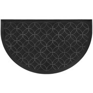 Douceur d'intérieur Doormat Emilio, 45 × 75 cm, black - Doormat