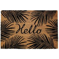 Douceur d'intérieur Coir doormat, inscription Hello, 40 × 60 cm - Doormat