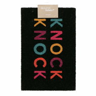 Boltze Coir mat Knock, 60 × 40 cm, black - Doormat