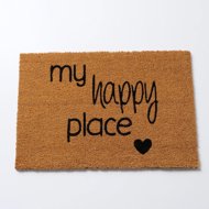 Boltze Coconut mat, Hapy lace, 40 × 60 cm - Doormat