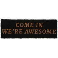 Present time Coir mat, Come in, 75 × 26 × 2 cm - Doormat